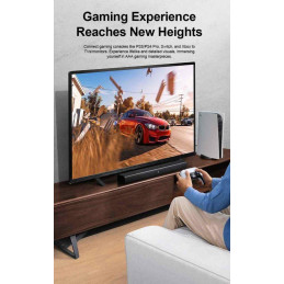 PremiumCord 8K Optický DisplayPort 1.4 přípojný kabel M/M, zlacené konekt. 10m