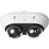 Ubiquiti UniFi AI Multi Sensor 2 W - kamera, 2x 8Mpx rozlišení, IR LED, AI detekce, IP66, IK10, 2.33x zoom, PoE+, bílá