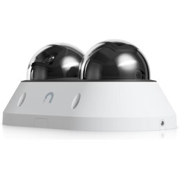 Ubiquiti UniFi AI Multi Sensor 2 W - kamera, 2x 8Mpx rozlišení, IR LED, AI detekce, IP66, IK10, 2.33x zoom, PoE+, bílá