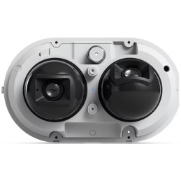 Ubiquiti UniFi AI Multi Sensor 2 W - kamera, 2x 8Mpx rozlišení, IR LED, AI detekce, IP66, IK10, 2.33x zoom, PoE+, bílá