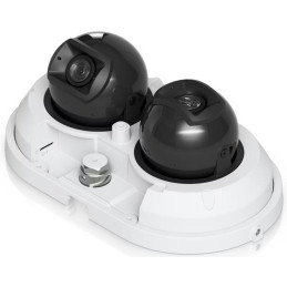 Ubiquiti UniFi AI Multi Sensor 2 W - kamera, 2x 8Mpx rozlišení, IR LED, AI detekce, IP66, IK10, 2.33x zoom, PoE+, bílá