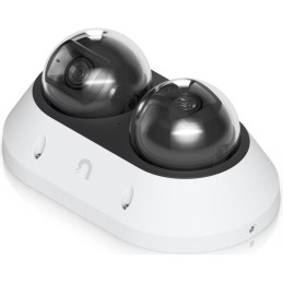 Ubiquiti UniFi AI Multi Sensor 2 W - kamera, 2x 8Mpx rozlišení, IR LED, AI detekce, IP66, IK10, 2.33x zoom, PoE+, bílá
