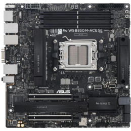 ASUS Pro WS B850M-ACE SE / B850 / AM5 / 4x DDR5 / DP / HDMI / M.2 / mATX