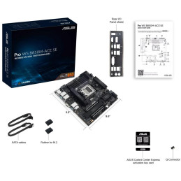 ASUS Pro WS B850M-ACE SE / B850 / AM5 / 4x DDR5 / DP / HDMI / M.2 / mATX