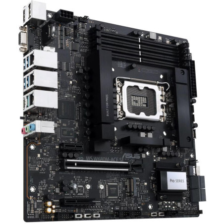 ASUS PRO WS W680M-ACE SE / Intel W680 / LGA1700 / 4x DDR5 / HDMI / DP / M.2 / mATX