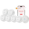 Imou chytrý detektor kouře ZSM1 kit6/ alarm + 6x detektor/ bílý