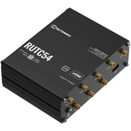 Teltonika RUTC54 průmyslový router   1x LAN, 4x WAN,  Dual SIM + eSIM,  5G Telit, Wi-Fi 6