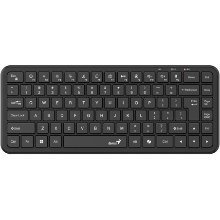 GENIUS LuxeMate Q7170BT Wireless/ duální BT+2,4GHz/ Copilot/ USB/ černá/ CZ+SK layout/ Android/ Smart TV