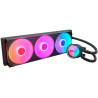 NZXT vodní chladič Kraken Core 360 RGB / 3x120mm RGB fan / 4-pin PWM / single frame fan / 6 let