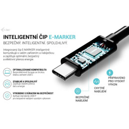 I-tec USB-C nabíjecí kabel 1,8m