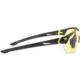 GUNNAR kancelářske/herní brýle CYBERPUNK MILITECH ONYX  SIGNAL YELLOW* jantarová* BLF 65* GUNNAR Focus