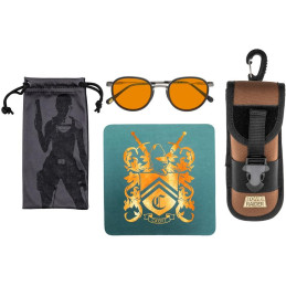 GUNNAR kancelářske/herní brýle TOMB RAIDER CROFT  METAL INRO* jantarová max* BLF 98* NEUTRAL Focus