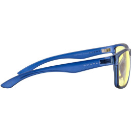 GUNNAR kancelářske/herní brýle INTERCEPT CRYSTAL COBALT * jantárová skla * BLF 65 * GUNNAR focus