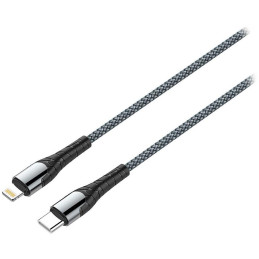 Colorway Datový Kabel Type C-Apple Lightning/ 3.0/ Fast Charging/ 30W/ 2m/ Šedý