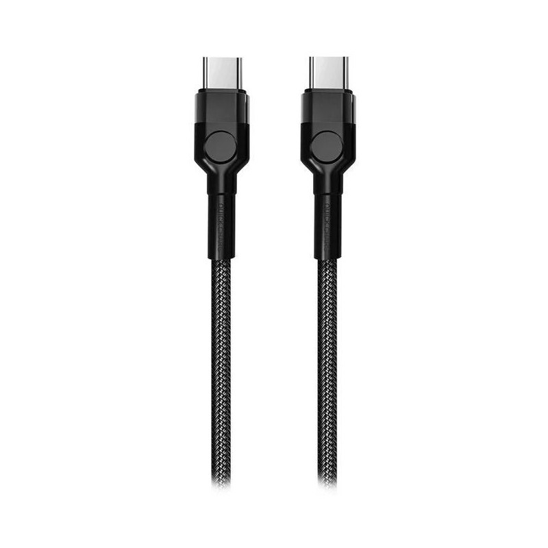 Colorway Datový Kabel USB-C/ USB-C/ 3A/ Fast Charging 60W/ 1m/ černý