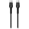 Colorway Datový Kabel USB-C/ USB-C/ 3A/ Fast Charging 60W/ 1m/ černý