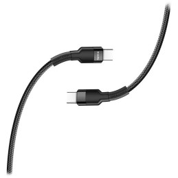 Colorway Datový Kabel USB-C/ USB-C/ 3A/ Fast Charging 60W/ 1m/ černý