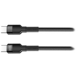 Colorway Datový Kabel USB-C/ USB-C/ 3A/ Fast Charging 60W/ 1m/ černý