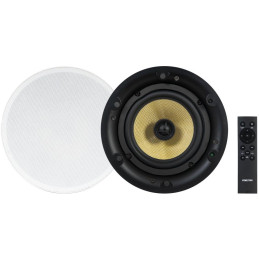 Fonestar Stropní Wi-Fi/BT set 2×25 W, aktivní+pasivní, 6,5" kevlar woofer+1" výška, LAN, AUX, Multiroom, bílý
