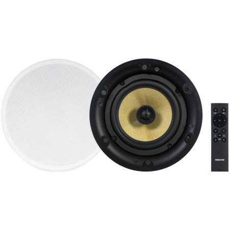 Fonestar Stropní Wi-Fi/BT set 2×25 W, aktivní+pasivní, 6,5" kevlar woofer+1" výška, LAN, AUX, Multiroom, bílý