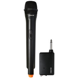Fonestar Dynamický mikrofon, kardioida, 80 Hz–12 kHz, ON/OFF, plastové tělo, 3m kabel XLR–Jack 6,3 mm