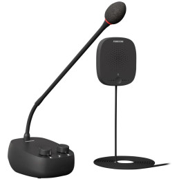 Fonestar Obousměrný intercom s anti-feedback, automatickým řízením, prioritou interní komunikace, sluchátka, 2×5 W