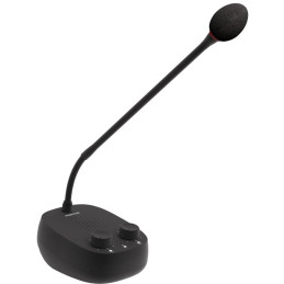 Fonestar Obousměrný intercom s anti-feedback, automatickým řízením, prioritou interní komunikace, sluchátka, 2×5 W