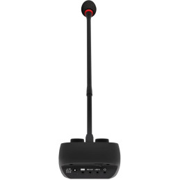 Fonestar Obousměrný intercom s anti-feedback, automatickým řízením, prioritou interní komunikace, sluchátka, 2×5 W