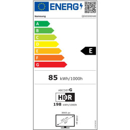 SAMSUNG SMART OLED TV 65"/ QE65S90H/ 4K Ultra HD 3840x2160/ DVB-T2/S2/C/ H.265/HEVC/ 4xHDMI/ 2xUSB/ Wi-Fi/ LAN/ E