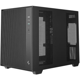 DEEPCOOL skříň CG330 MESH 3F microATX / 2x140mm+1x120mm ARGB fan / USB 3.0 / USB 2.0/ USB-C/ mesh panel / černá