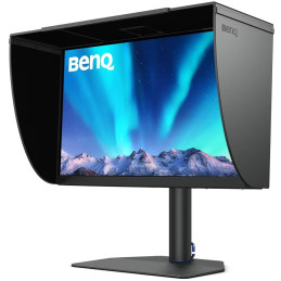 BENQ 27" LED SW272QN/ IPS panel/ 2560x1440/ 1000:1/ 300cdm/ 5ms/ HDMI/ DP/ USB/ USB-C/ pivot/ Power Delivery/ černý
