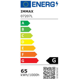 POŠKOZENÝ OBAL - IMMAX NEO RONDATE SLIM SMART stropní svítidlo 80 x 7cm 65W bílé, Zigbee 3.0, TUYA