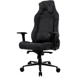 AROZZI herní židle VERNAZZA XL Pure Black/ látkový povrch/ černá