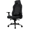 AROZZI herní židle VERNAZZA XL Pure Black/ látkový povrch/ černá