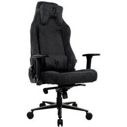 AROZZI herní židle VERNAZZA XL Pure Black/ látkový povrch/ černá