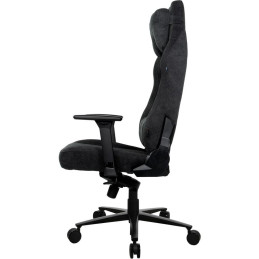 AROZZI herní židle VERNAZZA XL Pure Black/ látkový povrch/ černá