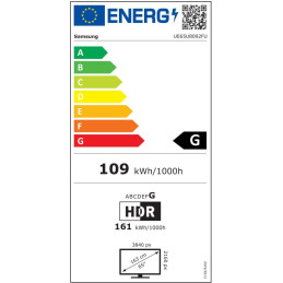 SAMSUNG SMART LED TV 65"/ UE65U8092/ 4K Ultra HD 3840x2160/ DVB-T2/S2/C/ H.265/HEVC/ 3xHDMI/ 1xUSB/ Wi-Fi/ LAN/ G