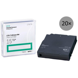 HPE LTO7 Ultrium 15TB RW Data Cartridge C7977A 20pack