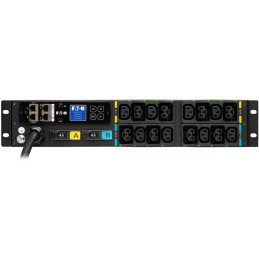 EATON ePDU G4: Řízené IEC 2U horizontální, In: IEC60309 32A 1P - Out: 8xC13,8xC39