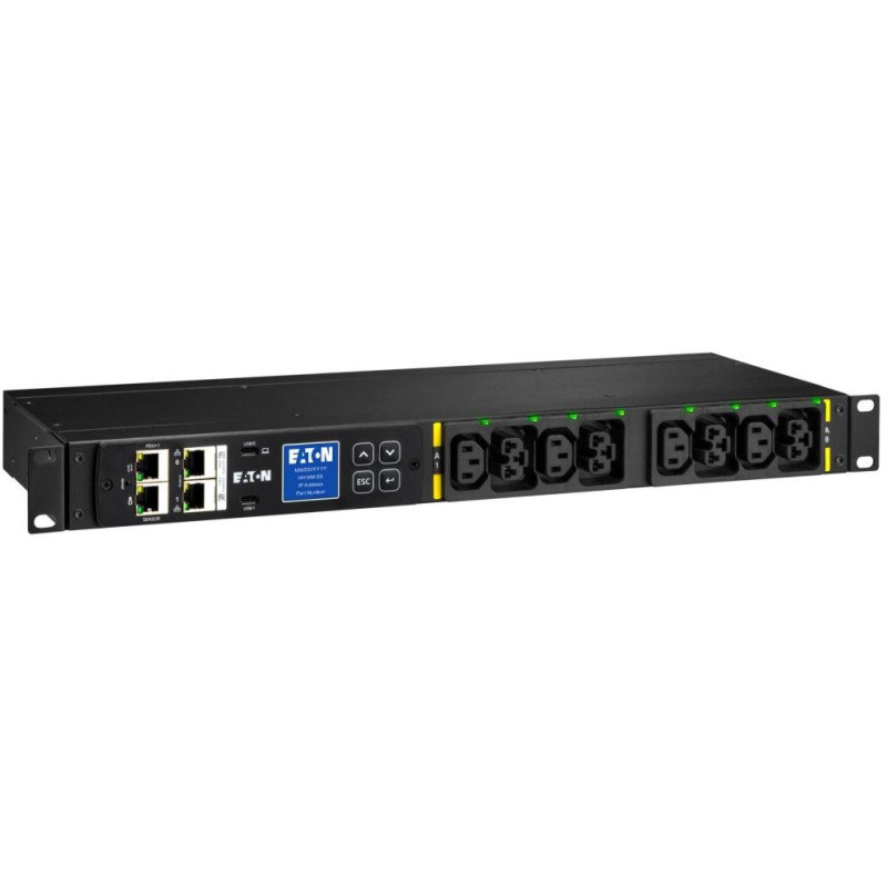 EATON ePDU G4: Řízené IEC 1U horizontální, In: C20 16A 1P - Out: 4xC13,4xC39