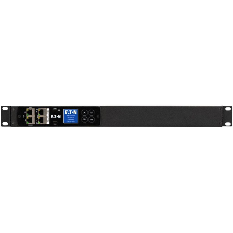 EATON ePDU G4: Řízené IEC 1U horizontální, In: C20 16A 1P - Out: 6xC13,6xC39