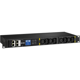 EATON ePDU G4: Měřený vstup IEC 1U horizontální, In: C20 16A 1P - Out: 4xC13,4xC39