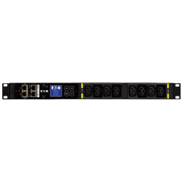 EATON ePDU G4: Měřený vstup IEC 1U horizontální, In: C20 16A 1P - Out: 4xC13,4xC39