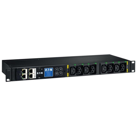 EATON ePDU G4: Spínané IEC 1U horizontální, In: C20 16A 1P - Out: 4xC13,4xC39