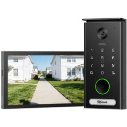Imou chytrý domácí interkom VDP7/ PoE/ 5Mpix/ 7" dotykový display/ H.265/ černý/ CZ app
