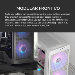 COUGAR PC skříň MX600 Max RGB Black