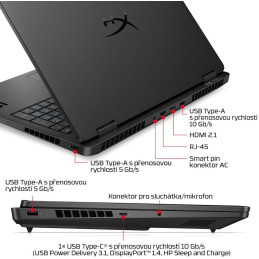 HP HyperX OMEN 16-am2070ncx/ Ultra 7 270 HX Plus/ 16GB DDR5/ 1TB SSD/ RTX 5070 12GB VRAM/ 16" WQXGA, OLED/ W11P/ černý