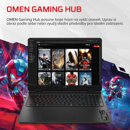 HP HyperX OMEN 16-am2070ncx/ Ultra 7 270 HX Plus/ 16GB DDR5/ 1TB SSD/ RTX 5070 12GB VRAM/ 16" WQXGA, OLED/ W11P/ černý