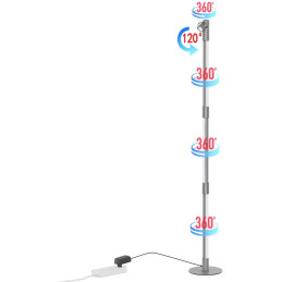 IMMAX NEO LITE SMART Ambiente lampa, 135 cm, 12W, RGB barevná, stmívatelná, Wi-Fi, TUYA