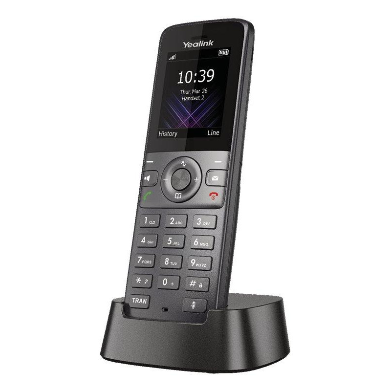 Yealink W73H_V4   IP DECT ručka pro W73P a W70B, 1,8“ bar.disp